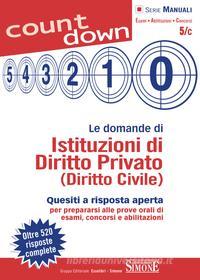 Ebook Le domande di Istituzioni di Diritto Privato (Diritto Civile) edito da Edizioni Simone