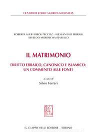 Ebook Il matrimonio di Silvio Ferrari edito da Giappichelli Editore
