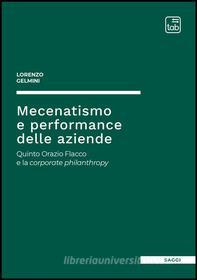 Ebook Mecenatismo e performance delle aziende di Lorenzo Gelmini edito da tab edizioni