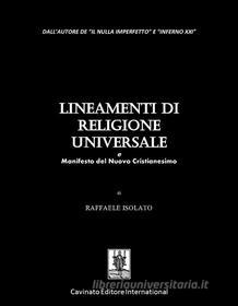 Ebook Lineamenti di Religione Universale di Raffaele Isolato edito da Cavinato Editore