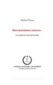 Ebook Den romerska mässan di Michael Davies edito da Books on Demand