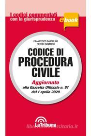 Ebook Codice di procedura civile commentato di Francesco Bartolini, Pietro Savarro edito da Casa Editrice La Tribuna