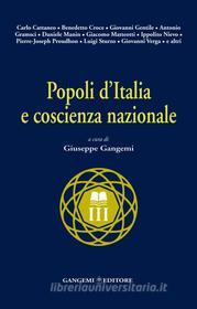Ebook Popoli d'Italia e coscienza nazionale di AA. VV. edito da Gangemi Editore