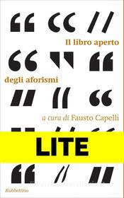 Ebook Il libro aperto degli aforismi - LITE di Fausto Capelli edito da Rubbettino Editore