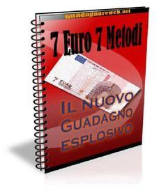 Ebook 7 Euro 7 Metodi di Marco Ceccarelli edito da Blu Editore