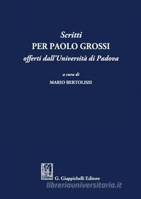 Ebook Scritti per Paolo Grossi edito da Giappichelli Editore