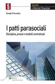 Ebook I patti parasociali di Davide Proverbio edito da Ipsoa