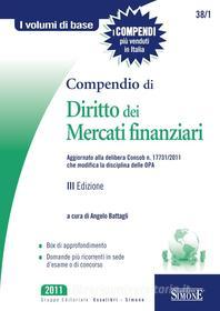 Ebook Compendio di Diritto dei Mercati Finanziari edito da Edizioni Simone