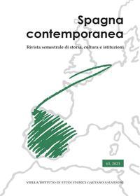 Ebook Spagna contemporanea, 2023, XXXII / 63 di Autori Vari edito da Viella Libreria Editrice