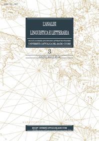 Ebook L'Analisi Linguistica e Letteraria 2018-3 di AA.VV edito da EDUCatt