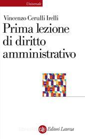 Ebook Prima lezione di diritto amministrativo di Vincenzo Cerulli Irelli edito da Editori Laterza