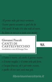 Ebook Canti di Castelvecchio di Pascoli Giovanni edito da BUR