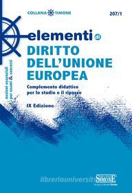 Ebook Elementi di Diritto dell'Unione Europea di Redazioni Edizioni Simone edito da Edizioni Simone