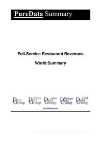 Ebook Full-Service Restaurant Revenues World Summary di Editorial DataGroup edito da DataGroup / Data Institute