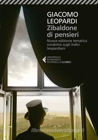 Ebook Zibaldone di pensieri di Giacomo Leopardi edito da Feltrinelli Editore