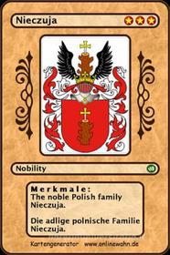Ebook The noble Polish family Nieczuja. Die adlige polnische Familie Nieczuja. di Werner Zurek edito da Books on Demand