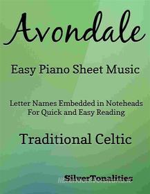 Ebook Avondale Easy Piano Sheet Music di SilverTonalities edito da SilverTonalities