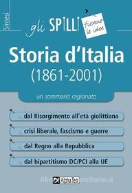 Ebook Storia d'Italia (1861-2001) di Vottari Giuseppe edito da Alpha Test