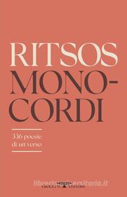 Ebook Monocordi di Ghiannis Ritsos edito da Crocetti