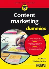 Ebook Content marketing for dummies di Luca Conti, Cristiano Carriero edito da Hoepli