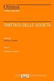 Ebook Trattato delle società - Tomo II di Vincenzo Donativi edito da Utet Giuridica