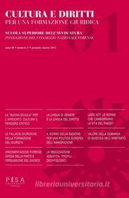 Ebook Cultura e Diritti 1 2015 di Alarico Mariani Marini edito da Pisa University Press Srl