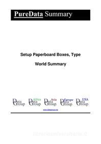 Ebook Setup Paperboard Boxes, Type World Summary di Editorial DataGroup edito da DataGroup / Data Institute