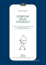 Ebook Everyday Legal Ontology di Edoardo Fittipaldi edito da LED Edizioni Universitarie