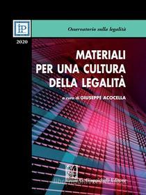 Ebook Materiali per una cultura della legalità- e-Book edito da Giappichelli Editore