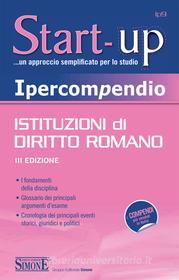 Ebook Ipercompendio Istituzioni di Diritto Romano di Redazioni Edizioni Simone edito da Edizioni Simone