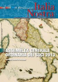 Ebook Italia Nostra 475 gen-apr 2013 di AA. VV. edito da Gangemi Editore