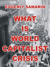 Ebook What Is World Capitalist Crisis di Evgeniy Samarin edito da Evgeniy Samarin