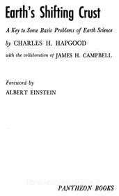 Ebook Earth's Shifting Crust di Charles H. Hapgood edito da MPS Unified Publishing