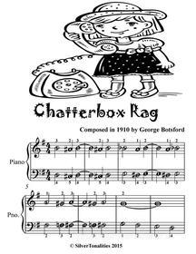 Ebook Chatterbox Rag Easiest Piano Sheet Music for Beginner Pianists Tadpole Edition di SilverTonalities edito da SilverTonalities