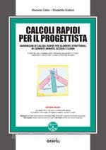 Ebook Calcoli rapidi per il progettista di Vincenzo Calvo, ELISABETTA SCALORA edito da Grafill