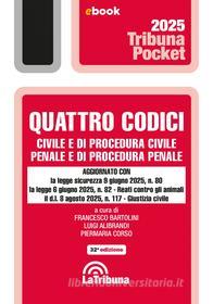 Ebook Quattro codici di Francesco Bartolini, Luigi Alibrandi, Piermaria Corso edito da Casa Editrice La Tribuna