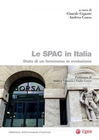 Ebook Le SPAC in Italia di Gimede Gigante, Andrea Conso edito da Egea