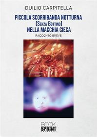 Ebook Piccola scorribanda notturna (senza bottino) nella macchia cieca di Duilio Carpitella edito da Booksprint