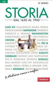 Ebook Storia. Dal 1650 al 1900 di Sandra D'Alessandro edito da Vallardi