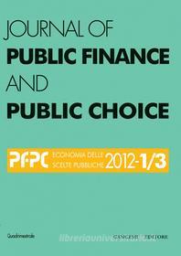 Ebook Journal of Public Finance and Public Choice n. 1-3/2012 di AA. VV. edito da Gangemi Editore