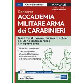 Ebook Concorso Accademia Militare Arma dei Carabinieri di Patrizia Nissolino edito da EdiSES Edizioni