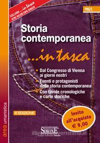Ebook Storia contemporanea ... in tasca di Redazioni Edizioni Simone edito da Edizioni Simone