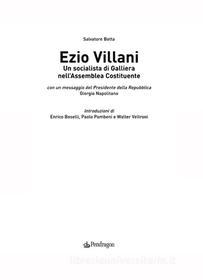 Ebook Ezio Villani di Salvatore Botta edito da Edizioni Pendragon