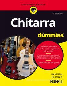 Ebook Chitarra for dummies di Mark Phillips, Jon Chappell edito da Hoepli