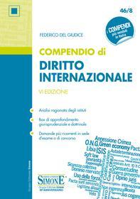 Ebook Compendio di Diritto Internazionale di Federico del Giudice edito da Edizioni Simone