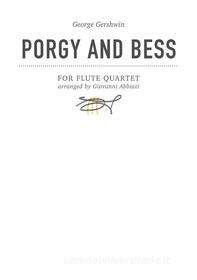 Ebook Porgy and Bess for flute quartet di Giovanni Abbiati edito da Giovanni Abbiati