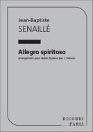 Allegro Spiritoso Arrangement Pour Violon Et Piano Par J. Salmon