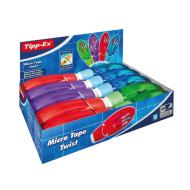 Scatola 10 correttori a nastro Tipp-Ex Micro Tape Twist 8m