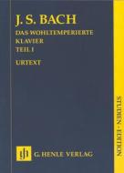 Clavicembalo Ben Temperato Vol.  1  (Urtext) Studien Edition Formato Studio Ridotto