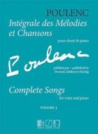 Integrale Des Melodies Et Chansons Publiee Par Dse - Vol. 3 Pour Voix Et Piano / For Voice And Piano Partition